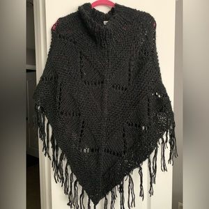 Black poncho